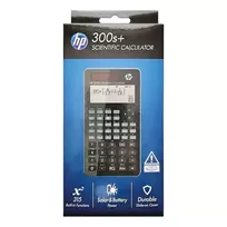 HP 300s+ (NW277AA) kišeninis mokslinis skaičiuotuvas, saulės elementas ir LR44 baterija, 79 x 15 x 153 mm, 112 g, juodas