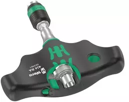 Wera Kraftform Kompakt 400 RA Set 2 atsuktuvų su terkšle komplektas, 9 dalių, 1/4 col.