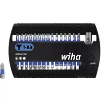 WIHA 41830 - Bitų rinkinys XLSelector, 31 vnt., 25 mm, T-Bit (41830)