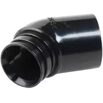 Dulkių maišelio adapteris 415252-4 (juodas, skirtas Makita griovelių frezai 3901)