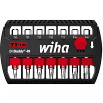 Bitų rinkinys Wiha BitBuddy TY 49 mm