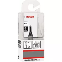 Tiesi frezos antgalis Bosch 2 608 628 377 Ilgis 51 mm Darbinis ilgis 8 mm