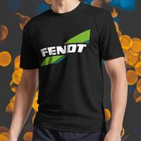 New Fendt Tractors Logo Merchandise Logo Men#039;s Tshirt Funny Size S To 5XL Unisex T-Shirt M black