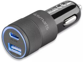 Automobilinis kroviklis 4smarts 464448 Universal Black Cigar lighter
