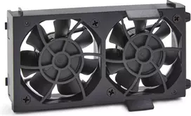 HP Z2 TWR dvigubas priekinis ventiliatorių rinkinys kompiuterio korpusui juodas