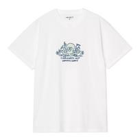 Carhartt WIP Ink Lab T-Shirt With Octopus Print Unisex Tops I036219-02-XX S white
