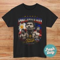 MANNY PACQUIAO PACMAN BOXING Unisex T Shirt XXL gray