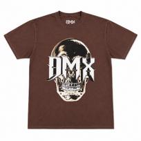 DMX VINTAGE WASH SKULL T SHIRT UNISEX ADULTS XXL black