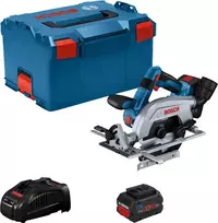 Bosch GKS 18V-57-2 L PROFESSIONAL belaidis pjūklas 16,5 cm juodas, mėlynas, sidabrinis 5000 RPM