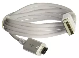 Samsung USB/microUSB laidas USB 2.0 0,9 m Micro-USB A USB A Baltas