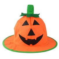 Party Hat Practical Halloween Pumpkin Hat Halloween Costume Hat Classic For Halloween Decorations Party L oranžinė
