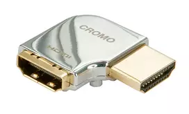 Lindy CROMO HDMI kištukas į lizdą 90 laipsnių dešinysis adapteris