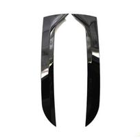 1 pora automobilio galinio lango šoninio spoilerio oro skirstytuvo lūpų apdailos lipdukas plastikas VW Tiguan MK1 2007 2008 2009 2010 2011 Glossy Black gray