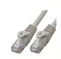 Tinklo kabelis M-Cab 3918 3m Cat6 U/UTP RJ-45 5000Mbit/s Pilka