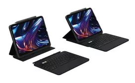 ZAGG Pro Keys 2 klaviatūra ir dėklas iPad Pro 11 (M4) QWERTZ vokiškas juodas