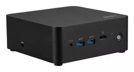 MSI Cubi NUC AI 1UMG-022AT Intel Core Ultra 7 155H 16GB DDR5-SDRAM 1 TB SSD Windows 11 Pro Mini kompiuteris juodas