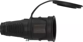 Kištukinis lizdas (tipas F) Brennenstuhl 1082050020 Juodas 230V 16A