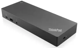Lenovo 03X7469 dokinimo stotelė / prievadų replikatorius, laidinis, USB 3.2 Gen 2 (3.1 Gen 2) Type-C, juoda