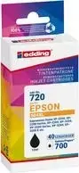 EDD-720 juoda kasetė, suderinama su EPSON 604XL T10H1 - Originali Edding