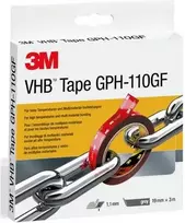 Lipni juosta 3M GPH-110F19-3, pilka, 3 m ilgio, 19 mm pločio, 1 ritinėlis