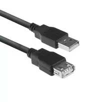 ACT USB 2.0 ilginimo laidas A kištukas - A lizdas 1,8 m, Zip maišelis