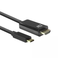 ACT AC7315 USB-C–HDMI kabelis, 2 m, juodas