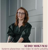 AUDIO MOKYMAI. Karjeros planavimas: nuo vizijos iki darbo pokalbių - Ugdymo meistrai