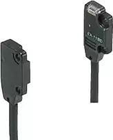 Panasonic EX13A vieno spindulio fotoelektrinis jutiklis (skersinis) — 0,5 m diapazonas, serija EX10/EX13A