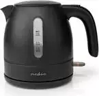 Nedis KAWK300EBK virdulys - 1 l - 2150 W - juodas - plastikinis - vandens lygio indikatorius - belaidis
