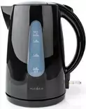 Nedis KAWK130EBK virdulys - 1,7 l - 2200 W - juodas - plastikinis - vandens lygio indikatorius - belaidis