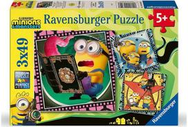 Dėlionė RAVENSBURGER Minionai ir pabaisos, 3x49 det.
