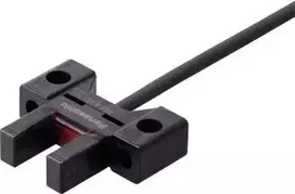 Panasonic PM-K45 K tipo šakinis fotoelektrinis jutiklis, 5–24 V DC, šviesos/tamsos režimas