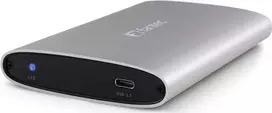 FANTEC ALU-25U31 2,5 colio USB 3.2 aliumininis korpusas SATA HDD/SSD, sidabrinis
