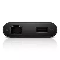 DELL YRPDK USB-C adapteris HDMI/VGA/Ethernet/USB 3.0 juodas