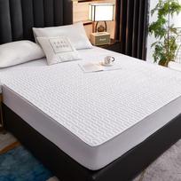Neperšlampamas Sutirštintas Čiužinio Apsaugas Reguliuojamos Paklodės Lovos Užtiesalai Antibakterinis Padėklas Lovai 120x200 160x200 180x200 90x200x30cm rožinė