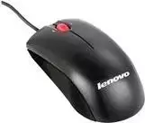 Lenovo lazerinė 3 mygtukų USB PS2 pelė