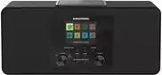 Grundig DTR 6100 2.1 DAB+ WEB nešiojamas radijo imtuvas, analoginis ir skaitmeninis, juodas