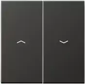 Jungiklio rokerinis dangtelis JUNG AL 2995 P AN antracitas, skirtas 4072.01 LED, IP44
