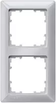 Siemens 5TG25523 aliumininis rozetės dangtelis / jungiklio apvadas