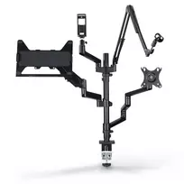 Hama 00004663 monitorio laikiklis / stovas 81,3 cm (32 col.) stalas Juoda