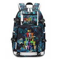 Sprunki Music Box Game School Bag Cute Cartoon Printing Trend College Style Large Capacity Backpack No Specifications black