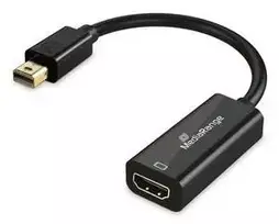 MediaRange MRCS236 Mini DisplayPort į HDMI keitiklis, 10Gbps, 20 cm, juodas