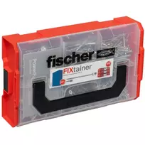 fischer FixTainer PowerFast II TX TG 562272 Medžio drožlių plokščių varžtų rinkinys Plienas cinkuotas (562272)