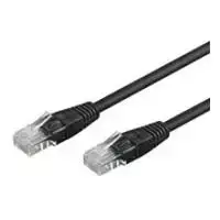 Wentronic Goobay CAT 6 Patch Laidas, U/UTP, Juodas, 7,5 m - CCA vario mišinys (68686)