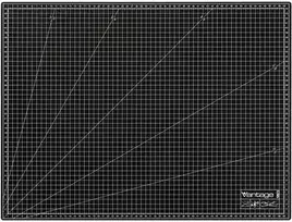 Pjaustymo kilimėlis DAHLE Vantage A2 45 x 60 cm, savaime gijantis, juodas
