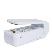 Portable Mini Sealing Machine, 2in1 Sealer and Cutter Handheld Heat Vacuum Sealer Portable Resealer Machine for Plastic Bags Food Storage Snacks geltona