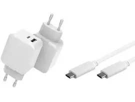 CoreParts MBXUSB-AC0014 universalus mobiliojo įrenginio greitasis kroviklis, baltas