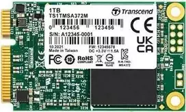 Transcend MSA372M - SSD - 16GB - vidinis - mSATA - SATA 6Gb/s