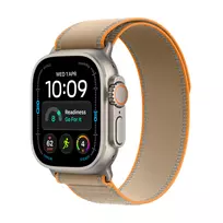 Išmanusis laikrodis Apple Watch Ultra 4 GPS + Cellular 49mm Natural Titanium Case with Sand Trail Loop - M/L MJAQ4ET/A
