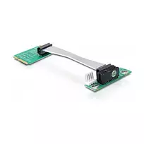 Riser kortelė Mini PCI Express > PCI Express x1 kairioji kryptis